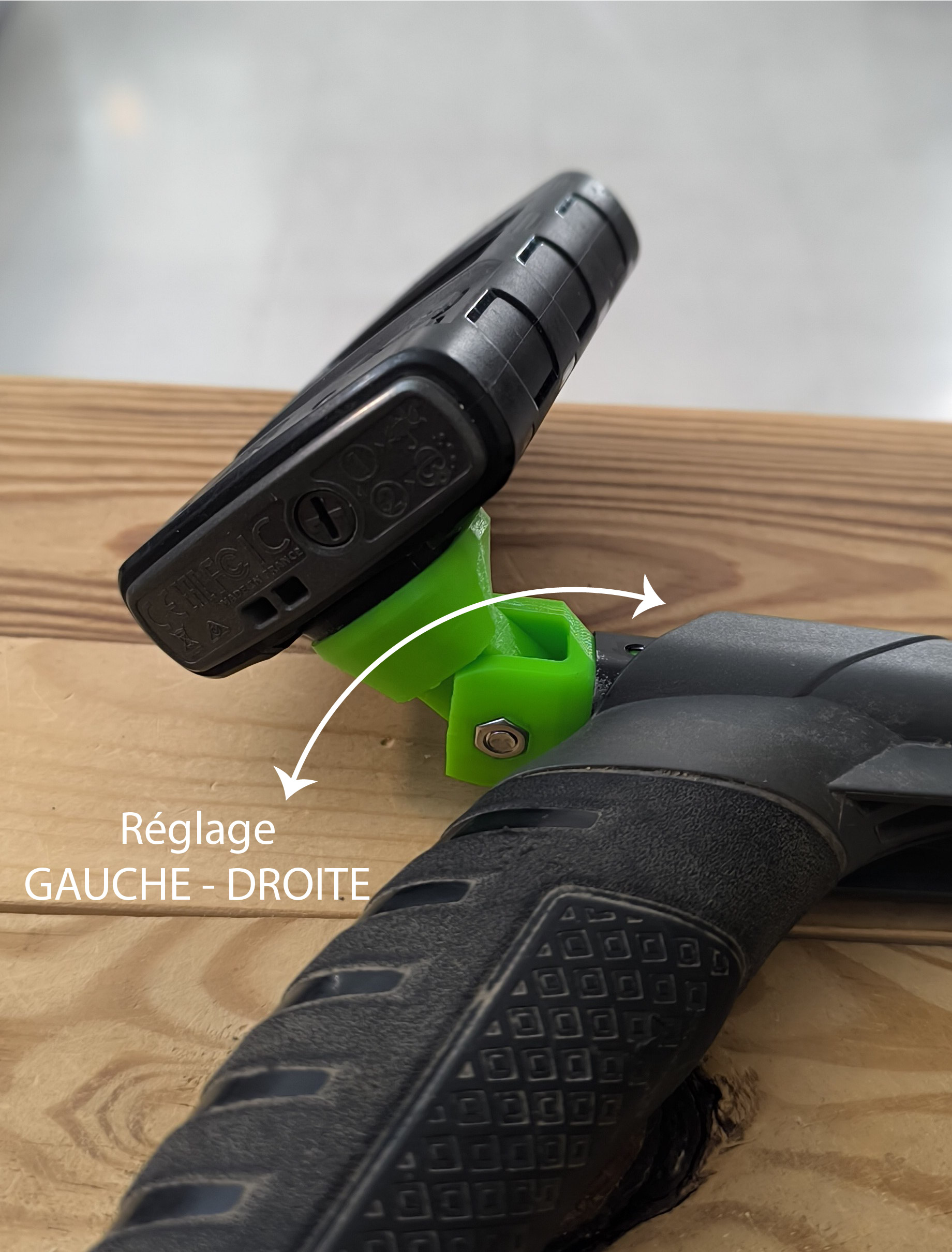 Support de télécommande détection orientable G-D