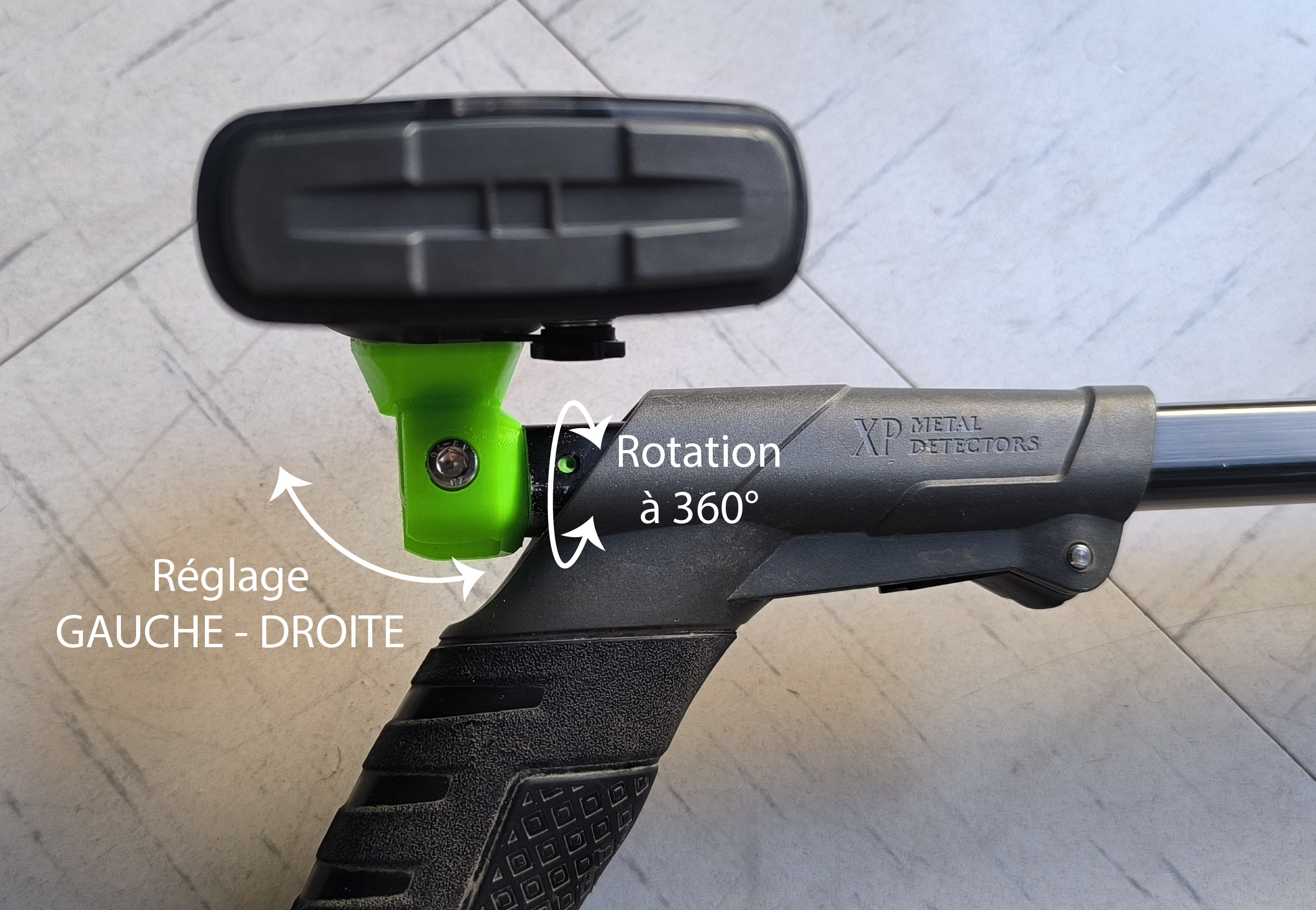 Support de télécommande détection orientable MULTI-AXES - G-D
